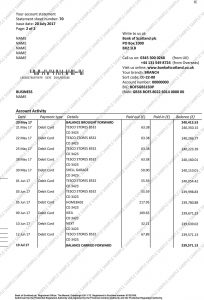 Lloyds Bank Statement