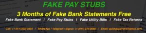 3 months of fake bank statements free