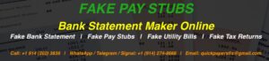 bank statement maker online