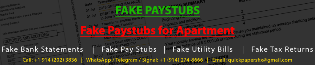 fake paystubs for apartment