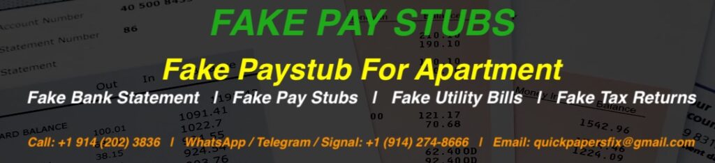 fake paystub for apartment